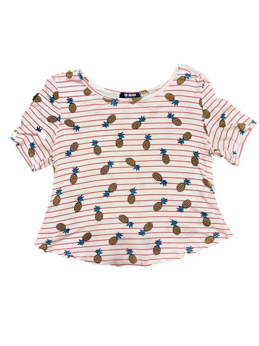 Pineapple of My Eye Crop Top T-Shirt - Picture 3 of 9